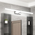 Aipsun 31.5in Dimmable Modern LED Vanity Lights for Bathroom Light Fixtures Over Mirror Chrome Adjustable Bath Lighting(White Light)