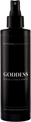 Mavwicks Fragrances - (Goddess) Linen & Room Spray (8oz) – Bedroom & Home Fragrance Mist, Long-Lasting Freshness To Brighten Up Your Space, Fabric & Air Freshener, Aromatherapy Scent Spray