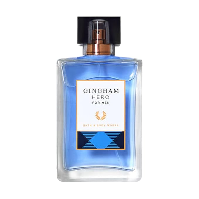 Bath & Body Works Bath and Body Works Gingham Hero Men's Fragrance 3.4 Ounces Cologne Spray (Gingham Hero)