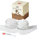 ANAI RUI Coconut Lip Scrub & Lip Mask Set with Shea Butter, Lip Scrubber Exfoliator Enriched with Vitamin E, Sugar Scrub for Dry Lips, Hydrating Lip Mask, Mothers Day Gifts For Women