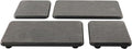 NiuYichee Set of 4 Water Absorbent Diatomite Coasters, Diatomaceous Earth Kitchen Soap Dish, Bathroom Trays, Water Absorbing Stone Used for Hand Soaps & Plants & Toiletries in The Modern Home