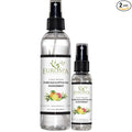 EuroSpa Aromatics Pure Eucalyptus Oil ShowerMist and Steam Room Spray, All-Natural Premium Aromatherapy Essential Oils - Citrus Infused, Duo Pack, 8oz and 2oz