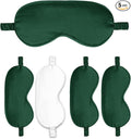 Sleep Masks 5PACK Silk Eyes Cover Satin Eye Mask Silky Blackout Soft Blindfold Sleeping Eyeshades Covers Bridesmaid Gifts