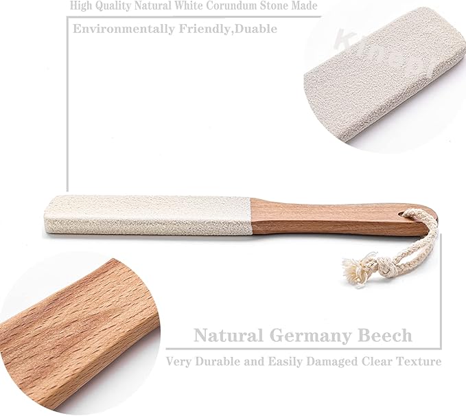 Kinepi Feet Callus Removers Professional Colossal Foot Scrubber Pedicure Foot File Foot Massager Pumice Stone for Feet,Remover Corn Hard Skin Dead Skin Exfoliator for Use in Shower Feet Care Tools