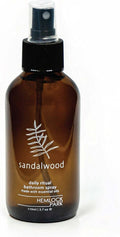 Hemlock Park Sandalwood Room & Linen Spray | Botanical Mist Crafted with Essential Oils | 4 oz Glass Bottle