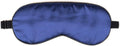100% Mulberry Silk Sleep Mask Blackout, Cute Natural Sleeping Mask with Adjustable Elastic Strap, Satin Eye Cover for Men Women Adults (Navy Blue)