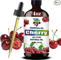 Cherry Essential Oil - GV77ZF Cherry Oils for Diffusers, Humidifiers, DIY Candles, Soap, Cleaning, Home, Office, Yoga, Massage, Gifts - 4 fl oz (120 ml)