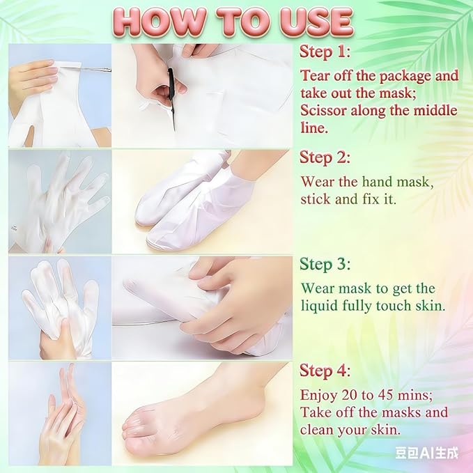 12PC Natural At-Home Spa Skincare Kit | Strawberry Aloe Vera Avocado Face Hand Foot Lip Mask Set | Hydrating Nourishing for Dry/Dehydrated Skin | Gentle Daily Care & Holiday Gift Favors for Women