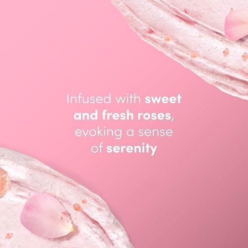Dove Himalayan Salt & Rose Oil Body Scrub Exfoliates and Deeply Nourishes for Smooth, Radiant Skin 15 Ounce (Pack of 12) - Image 5