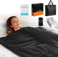 Sauna Blanket for Home, Portable Full Body Heating Wrap with Adjustable Temperature & Timer, Durable Oxford Fabric, Foldable Personal Spa Blanket