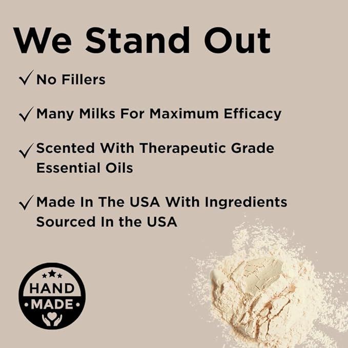 Sumbody Milk Bath Soak for Women & Men Coconut, Goat, Soy, Buttermilk & More Plus Sea Salt, Relaxing Soothing Softening Vanilla Citrus Aromatherapy