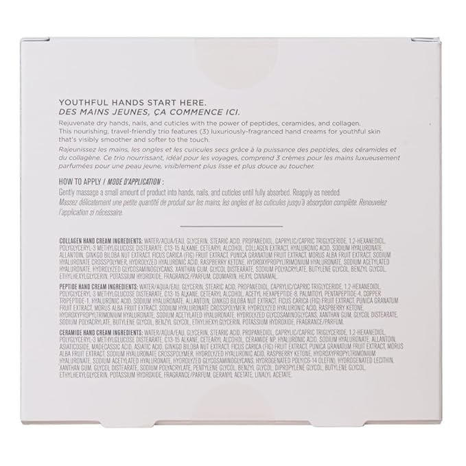 Karuna Age-Defying Hand Cream Trio, 3 Pack Hand Renewal (15ml Each) – Hydrating, Nourishing Hand Lotion Gift Set