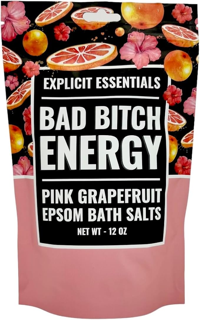 Explicit Essentials Bath Salts for Women, 12oz Tropical Refresher Epsom Salts