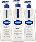 Vaseline Advanced Repair Body Lotion for Dry Skin, Unscented 20.3oz 3ct by Vaseline