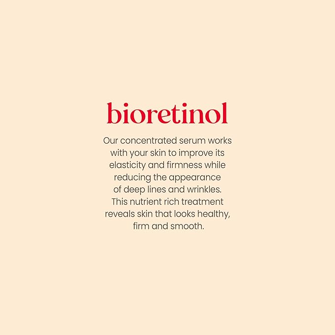 Burt's Bees Renewal Intensive Firming Serum With Natural Retinol Alternative and Hyaluronic Acid, Powerful Anti-Aging Ingredients, 98.6 Percent Natural-Origin Skin Care, 1 fl. oz. Bottle