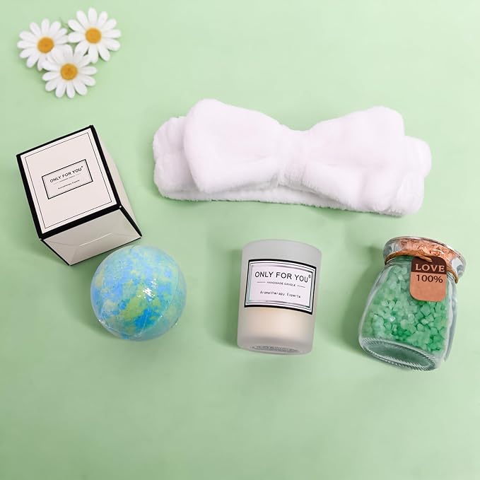 Self Care Gifts for Women, 16pcs Gift Baskets for Women Relaxing Spa Gifts Birthday Gift for Mom Care Package Valentines Day, Mothers Day, Christmas for Her Girlfriend Sister Wife