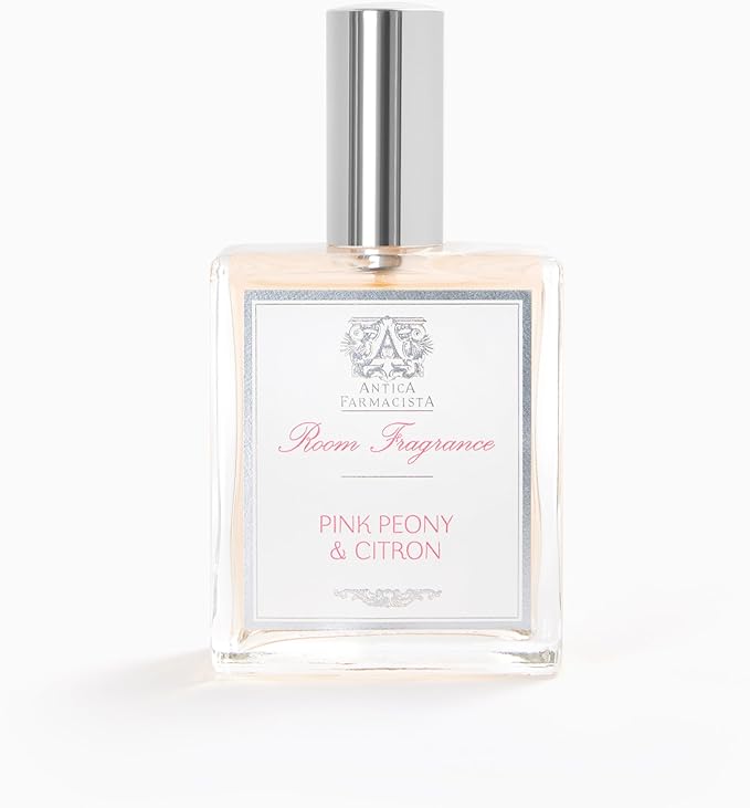 Antica Farmacista Room Spray - Elegant House Spray - Long-Lasting, Room Fragrance - Luxury Gift for Housewarming - Pink Peony & Citron, 3.4 fl oz