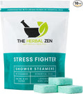 Stress Fighter Shower Steamers Aromatherapy for Relaxing - USA Made Mothers Day Gift for Mom - Lavender & Lemon Shower Bomb Tablets – Soothing Natural Essential Oils (10 Pack)