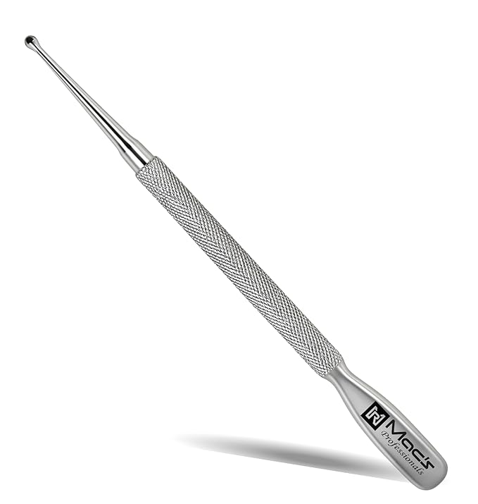 cuticle pusher – (A3) cuticle pusher tool Stainless Steel Nail Care Tool for Manicure & Pedicure – Dual End Nail Cleaner, Cuticle Remover, Cuticle Trimmer, Cuticle Scraper, for Home & Salon