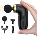 HEYCHY A1 Super Mini Massage Gun, Percussion Deep Tissues Muscle Massager, Travel Massage Gun, Compact Sports Massager, Portable Handheld Massager for Office, Home, Athletes(Black)