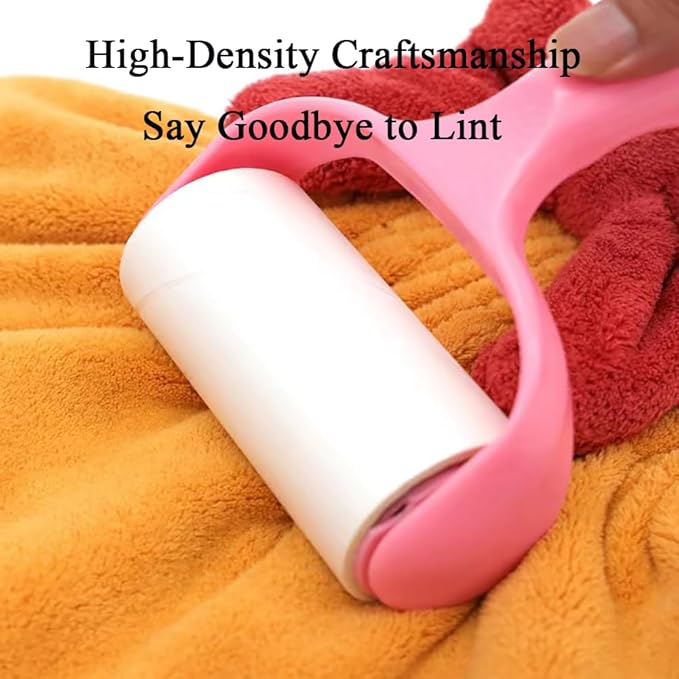Microfiber Hair Towel Wrap for Women, 2Pcs Hair Towel Cap.Soft Absorbent Turban Hair Towel for Long and Wet Hair(Orange & Red)