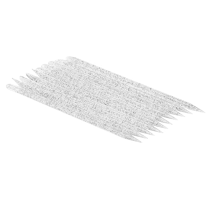 100 pieces disposable cuticle pusher, cuticle pusher remover cleaner for fingernail, cuticle cleaning and nail care for beginners and professional nail technicians(black)