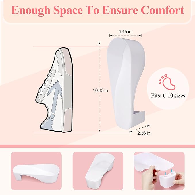 Toe Nail Soaking Bowl for Remover: Soak Off Gel Polish Nail Remover Kit - Acetone Bowl for Nails Dip Powder Removal - Manicure Nail Soak Off Bowl for Nail Art (White)