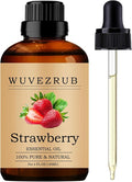 Strawberry Essential Oils, 120ML Pure and Natural Essential Oil for Aromatherapy Diffuser - Strawberry /4 Fl Oz