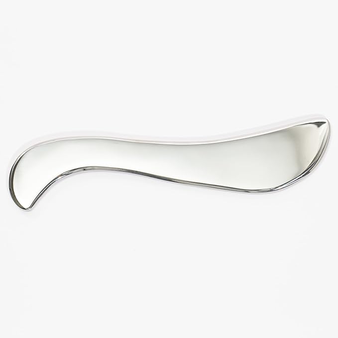 gua sha Tool gua sha Stainless Steel iastm Tool Gussha Massage Tool Muscle Scraping Tool for Soft Tissue Therapy and Reduce Arms,Back, Legs, Neck,Shoulder Muscle Pain(ms)…