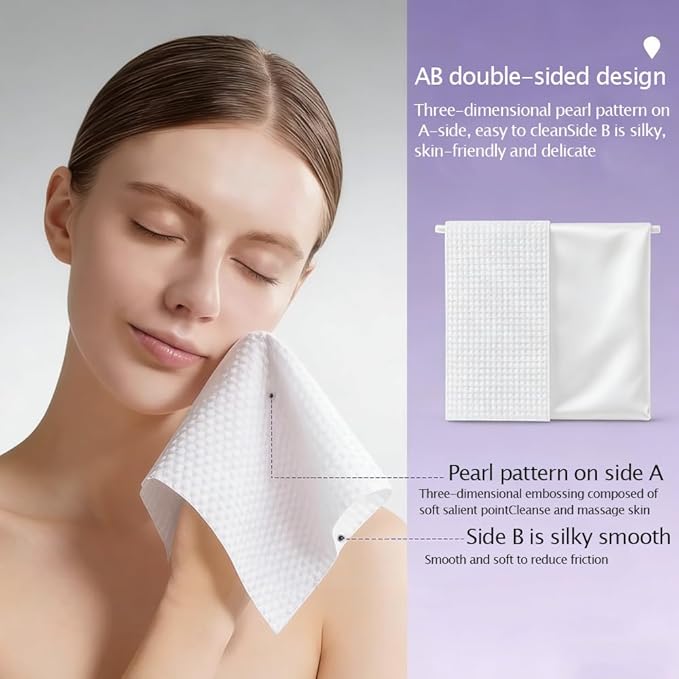 Disposable Face Towel hot face towel，Towels for hot towel dispenser，Towels for hot towel warmer for your face(80PCS)
