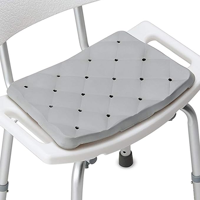 DMI Bath Seat Foam Cushion for Transfer Benches, Shower Chairs, Bath Chairs, Stadium Seats, Bathtub Cushion or Kneeling Mat, FSA HSA Eligible, Kneeling Pad, Waterproof Foam and Slip-Resistant