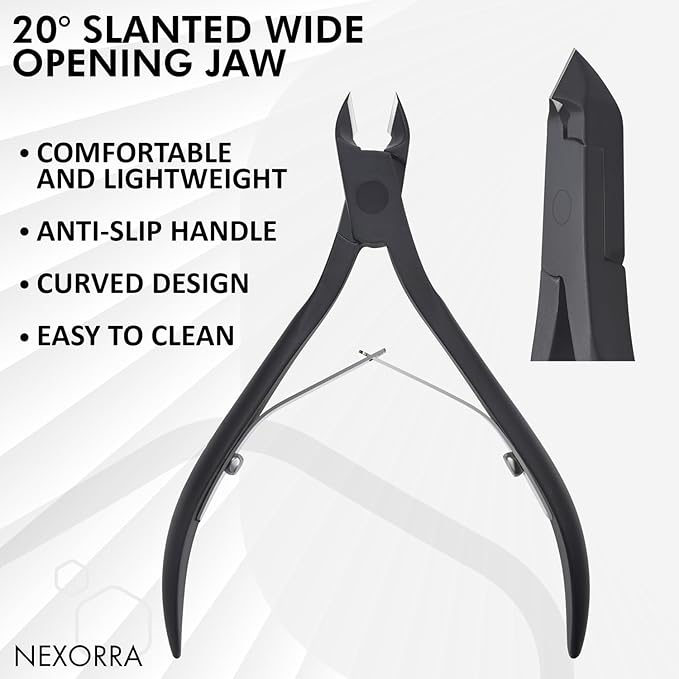 Premium Sharp Cuticle Nipper Cuticle Cutter and Nail Cuticle Trimmer for Salon Manicure, Pedicure and Ingrown Toenail Care, Ideal for Precise Cuticle Removal and Dead Skin Trimming.