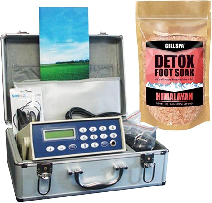 Fir Belt Chi Ionic Ion Detox Machine Foot Bath Aqua Spa Cleanse (Himalayan)