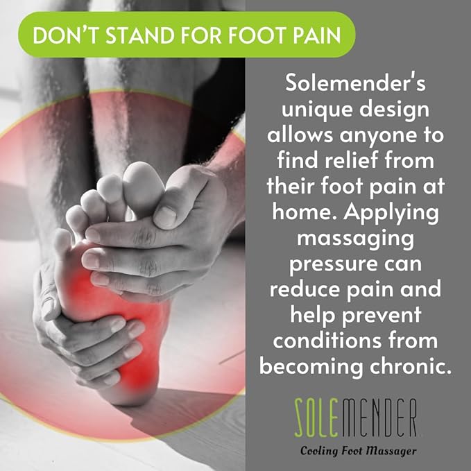 Replacement Foot Massage Roller to Soothe Foot Pain & Sore Arches or Heels - Bumpy Massager for Neuropathy & Inflammation – Compatible Foot Massager (Not Included)