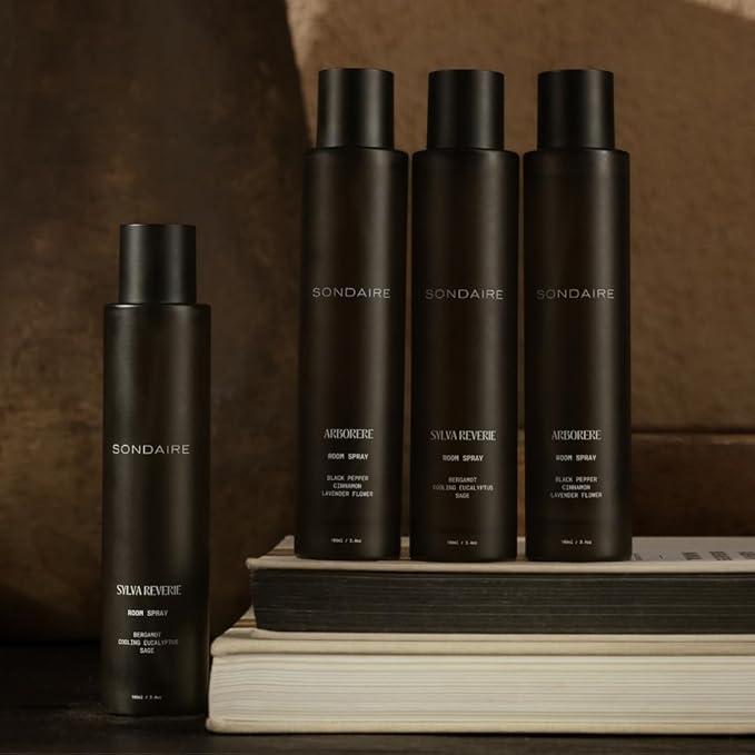 Arborere Room Spray | Luxury Natural Home & Linen Mist | Warm Spices, Amber & Cedarwood | Non-Toxic, Vegan, Odor Neutralizing | For Bedroom, Living Room, Bathroom | 3.4 oz / 100 mL