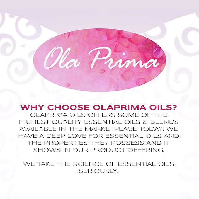 Ola Prima Pure Lemon Essential Oil (8oz) – For Aromatherapy, Candle & Soap Making, Diffuser