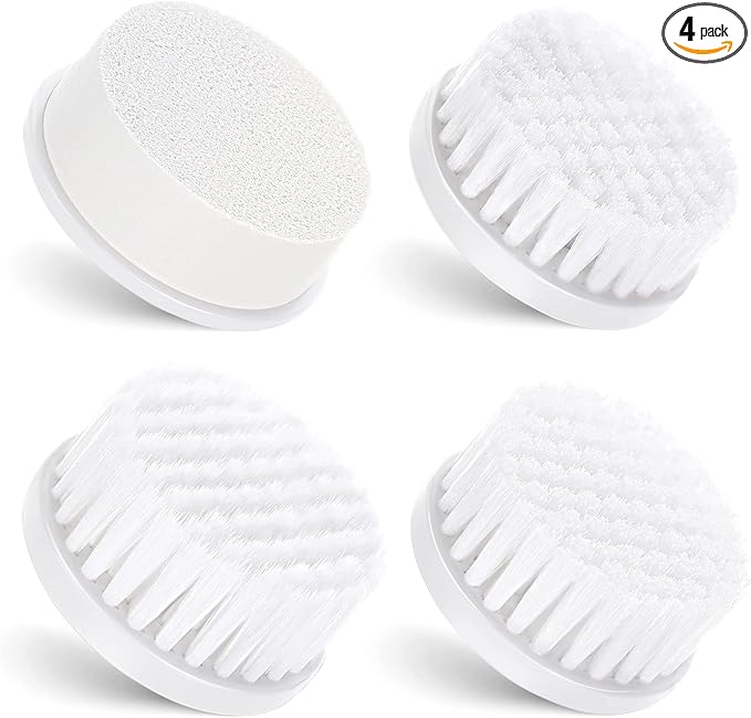 Only Compatible with COSLUS 7IN1 FBS-D Face Cleansing Brush Replacement Heads 4 PCS