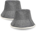 Wool Sauna Hat, Comfortable Soft Felt Wool Cap, Breathable Russian Banya Cap, Protects from Overheating & Hair Damage, for Spa, Steam Room, Banya, Bathhouse, Breathable Grey