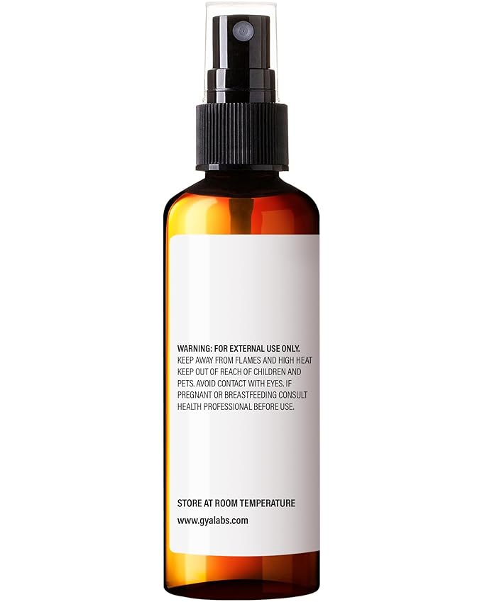 Gya Labs French Lavender Hydrosol - 3.4 Fl Oz - Hydrating Face & Body Mist for Skin Toner & Hair Refresher - As Pillow, Room & Linen Spray for Fresh Scent