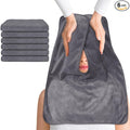 SINLAND Microfiber Esthetician Towels for Facials Mask Removing Face Wrap Soft Facial Cloth with Split Design Spa Towels for Facial Steam Massage and Cleansing