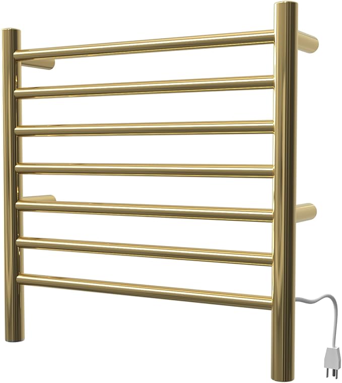Amba RWHS-SPG Radiant Small 7 Bar Towel Warmer in Polished Gold
