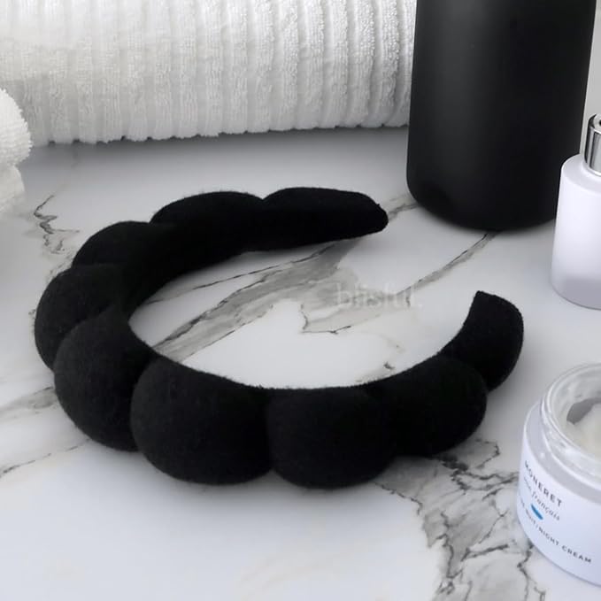 Spa Terry Cloth Headbands - Facial Makeup, Skin Treatment, Face Wash Masks