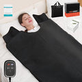 Infrared Sauna Blanket for Home: Large Portable Design for Full Body Detox & Relaxation - Far Infrared Heating Adjustable 86-167℉ & 30-60 Min Timer 71 x 35.5Inch Skin-Friendly PVC Leather