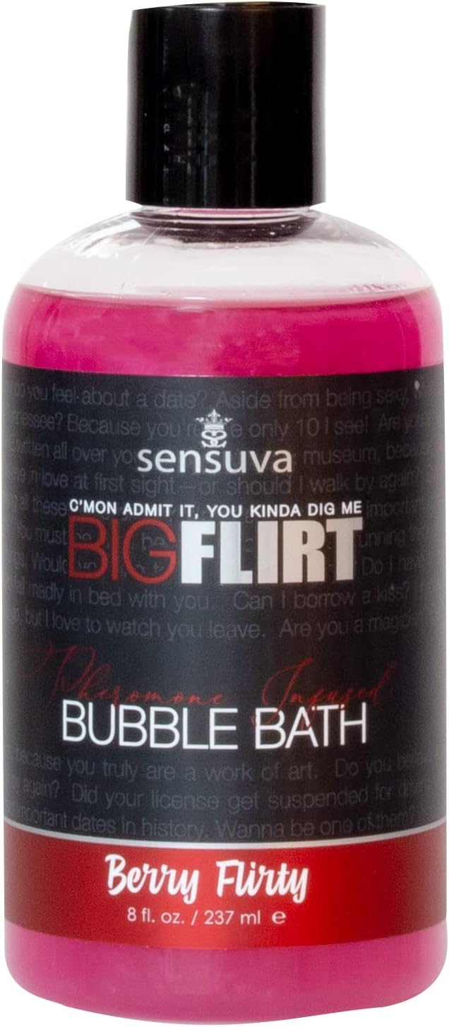 Big Flirt Pheromone Bubble Bath | Berry Flirty | 8 fl.oz.