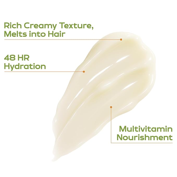 Keratin Hair Mask for Dry, Damaged or Long Hair - Deep Conditioner Masque with Protein, Coconut, Jojoba & Avocado Oil – Collagen Treatment for Hair Growth & Hydration, Split Ends Repair, Color-Safe