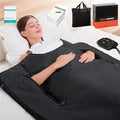 Infrared Sauna Blanket for Home: Extra Large Portable Design for Full Body Detox & Relaxation - Far Infrared Heating Adjustable 86-176℉ & 20-60 Min Timer 74.8 x 35.5Inch Extra Large PVC