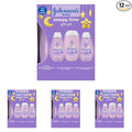 Johnson's Baby Sleepy Time Gift Set with Calming Bedtime Bath, Bedtime Lotion & Calming Shampoo, Baby Bedtime Essentials with Relaxing NaturalCalm Aromas, Hypoallergenic, 3 Items (Pack of 4)