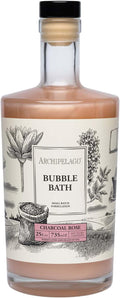 Archipelago Botanicals Luxury Charcoal Rose Bubble Bath, Moisturizing and Hydrating Gentle Bubble Bath, Detoxify, Restore and Soothe All Skin Types, 25 oz