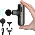 HEYCHY Super Mini Massage Gun Deep Tissue, Handheld Percussion Muscle Massager with Adjustable Amplitude, Portable & Quiet for Home, Gym & Travel, Dark Gray
