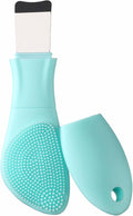Blackhead Remover & Silicone Face Scrubber,Face Spatula,Facial Cleansing Brush, Pore Brush, Face Scrubber Exfoliator for Facial Deep Cleansing (Cyan)